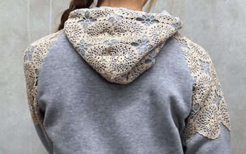 Embellishing the Hummingbird Hoody
