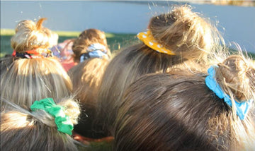 How to sew hair scrunchies