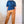 Load image into Gallery viewer, Classic pant and flounce top sewing patterns for women rear view
