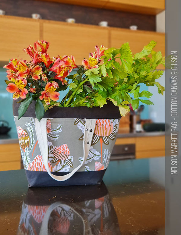 Market bag sewing pattern