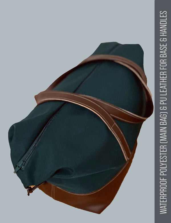 Easy duffle bag sewing pattern