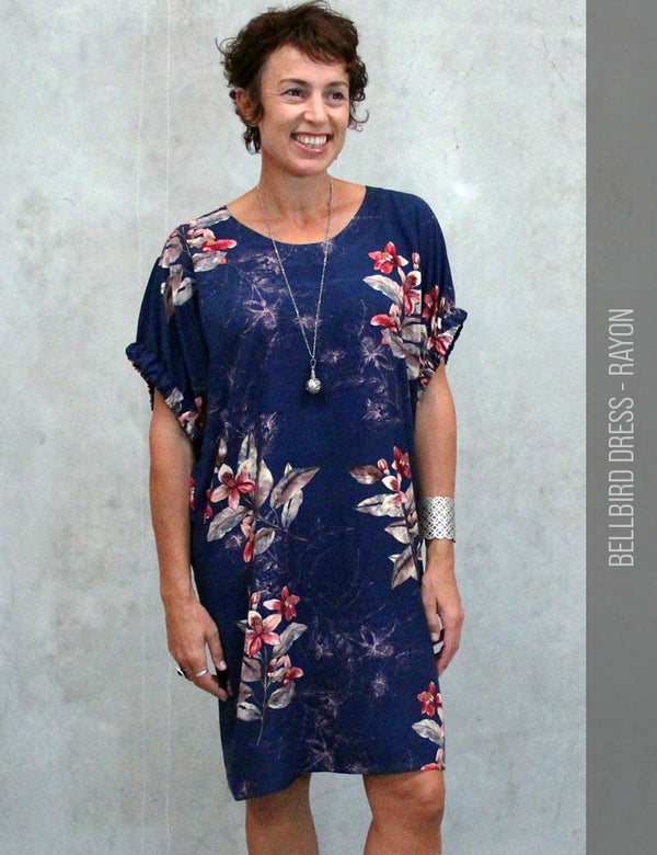 Easy modern dress sewing pattern