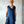 Load image into Gallery viewer, Flounce neck dress in linen sewing pattern
