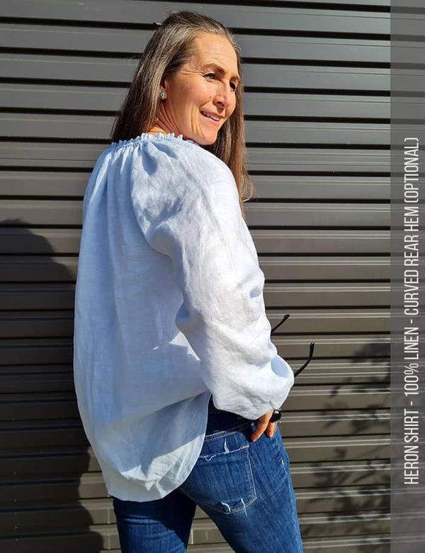 Heron Shirt in linen