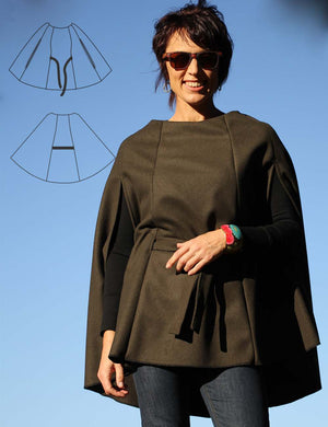 Cape PDF sewing pattern
