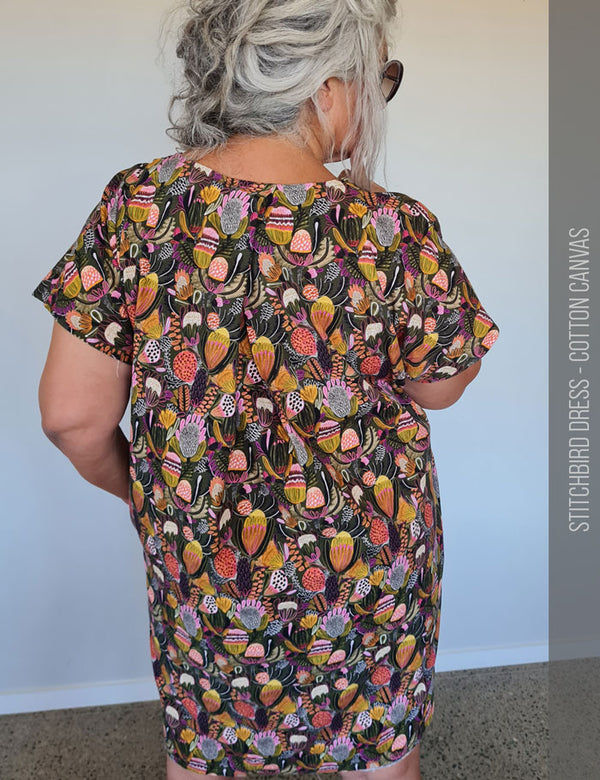 Fitted Mini Dress Sewing Pattern PDF S-XL -  Canada