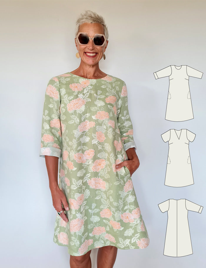 shift dress sewing pattern Shift Dress – The Sewing Revival