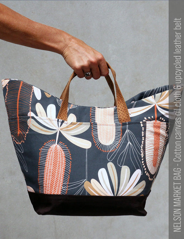 Nelson Market bag sewing pattern