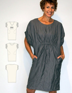 Bellbird Dress printable sewing pattern