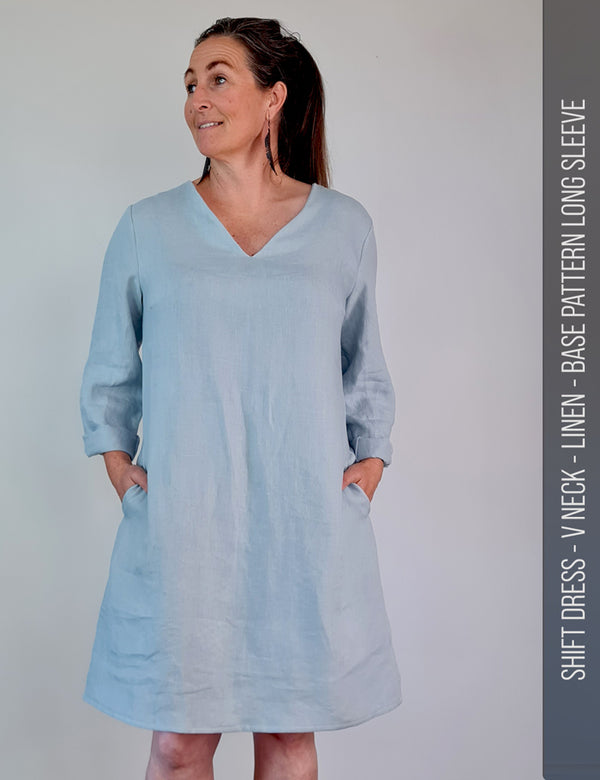 Shift dress sewing pattern
