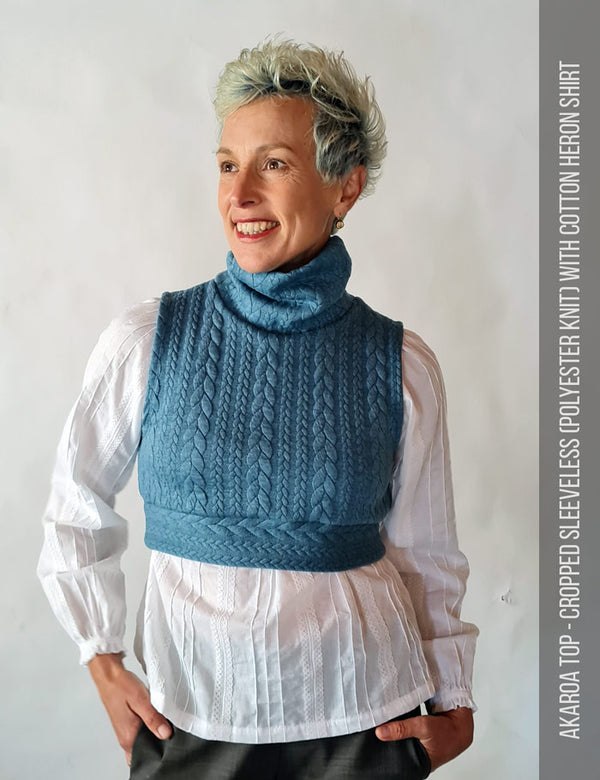 Turtle neck sewing pattern sleeveless