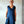Load image into Gallery viewer, Flounce neck dress in linen sewing pattern
