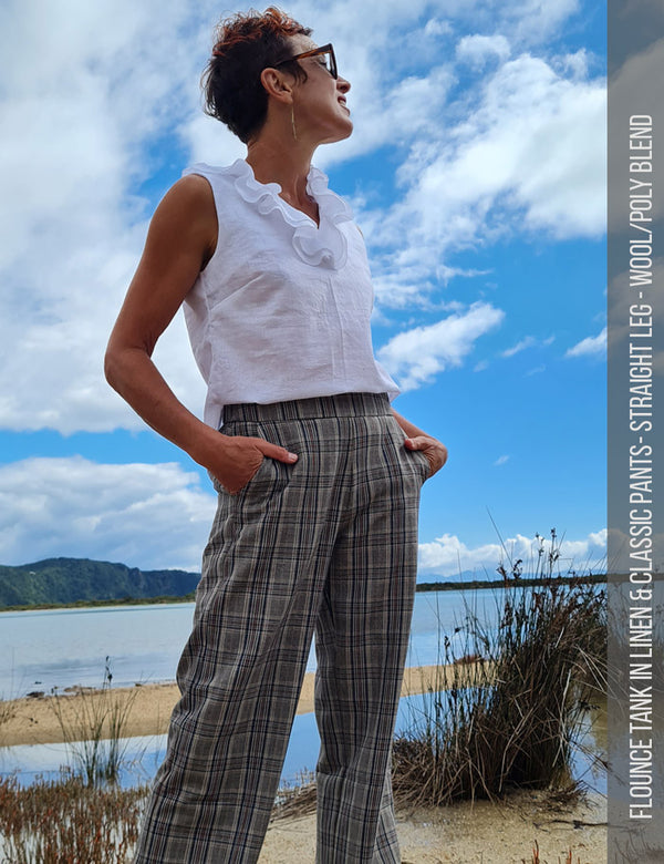 Printable sewing pattern pants and tank top