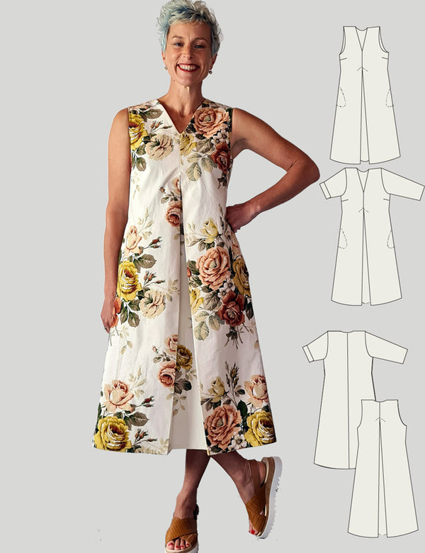Sauvie Sundress Curvy Fit Sewing Pattern (Printed) – Sew House Seven