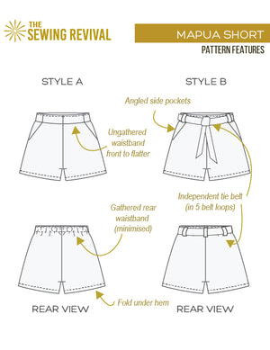 Easy short sewing pattern