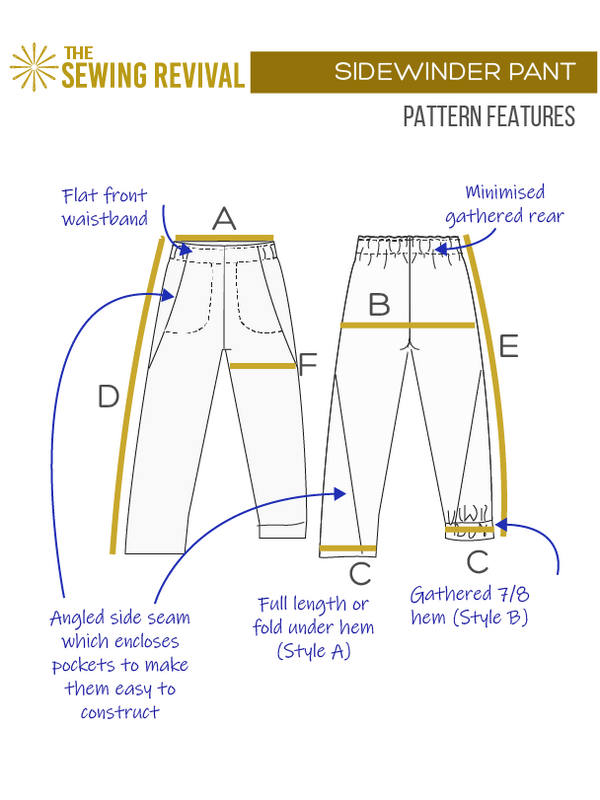 Adult Pull up Sewing Pattern -  Canada