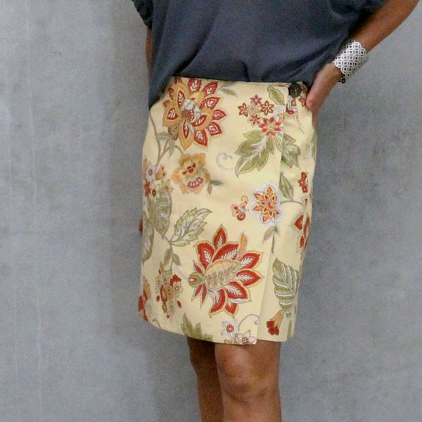 ladies wrap skirt sewing pattern 