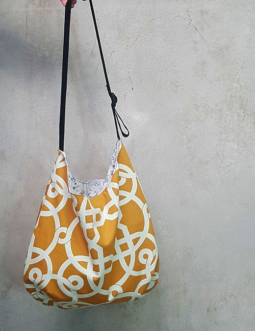 Apporto shoulder bag sewing pattern