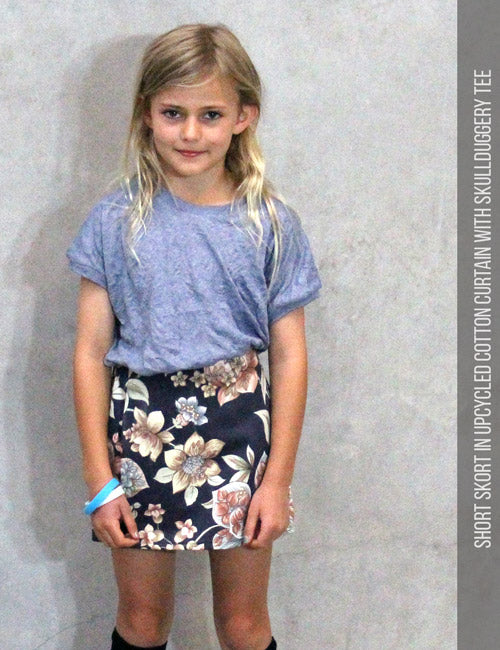 Skort sewing pattern - easy