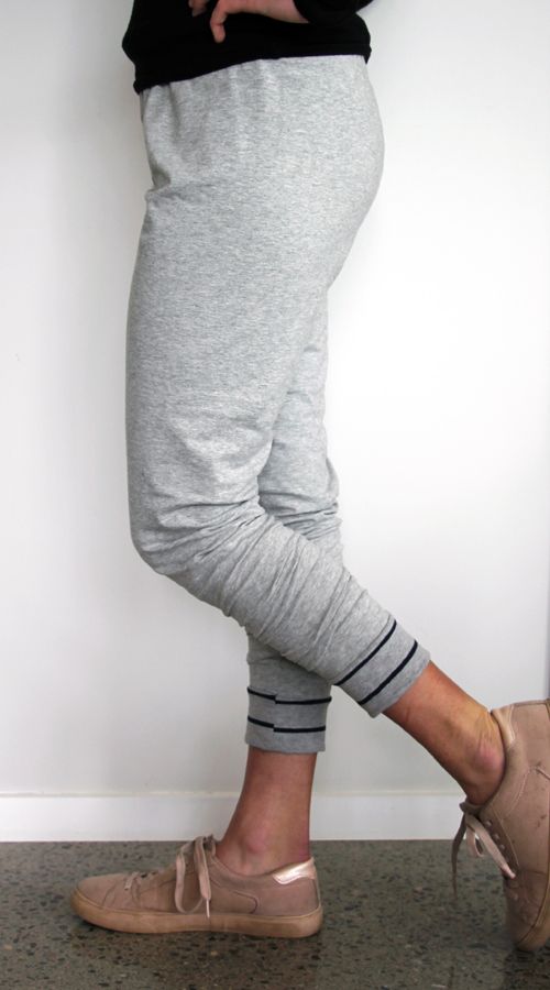 Snug pant style B with cuff side view